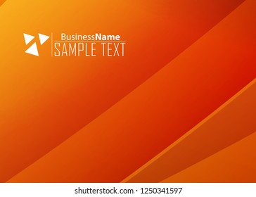 Orange black Modern poster. Orange black background with banner design. Black background trendy illustration. Web design template. Bright orange summer vintage background. Trendy texture summer design