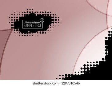 Orange black Modern poster. Orange black background with banner design. Black background trendy illustration. Web design template. Bright orange summer vintage background. Trendy texture summer design
