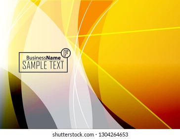 Orange black Modern poster. Orange black background with banner design. Black background trendy illustration. Web design template. Bright orange summer vintage background. Trendy texture summer design