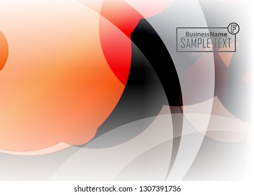 Orange black Modern poster. Orange black background with banner design. Black background trendy illustration. Web design template. Bright orange summer vintage background. Trendy texture summer design