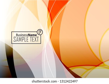 Orange black Modern poster. Orange black background with banner design. Black background trendy illustration. Web design template. Bright orange summer vintage background. Trendy texture summer design