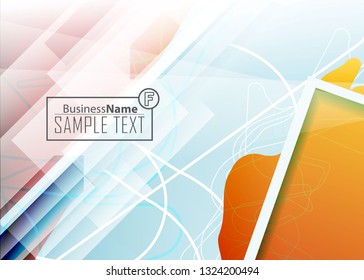 Orange black Modern poster. Orange black background with banner design. Black background trendy illustration. Web design template. Bright orange summer vintage background. Trendy texture summer design