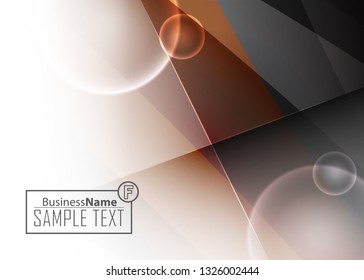 Orange black Modern poster. Orange black background with banner design. Black background trendy illustration. Web design template. Bright orange summer vintage background. Trendy texture summer design