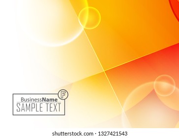 Orange black Modern poster. Orange black background with banner design. Black background trendy illustration. Web design template. Bright orange summer vintage background. Trendy texture summer design