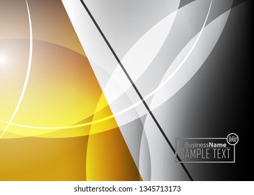 Orange black Modern poster. Orange black background with banner design. Black background trendy illustration. Web design template. Bright orange summer vintage background. Trendy texture summer design