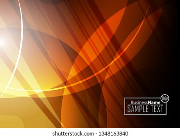 Orange black Modern poster. Orange black background with banner design. Black background trendy illustration. Web design template. Bright orange summer vintage background. Trendy texture summer design