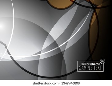 Orange black Modern poster. Orange black background with banner design. Black background trendy illustration. Web design template. Bright orange summer vintage background. Trendy texture summer design