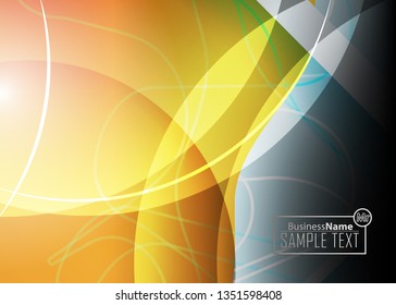 Orange black Modern poster. Orange black background with banner design. Black background trendy illustration. Web design template. Bright orange summer vintage background. Trendy texture summer design