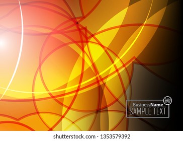 Orange black Modern poster. Orange black background with banner design. Black background trendy illustration. Web design template. Bright orange summer vintage background. Trendy texture summer design
