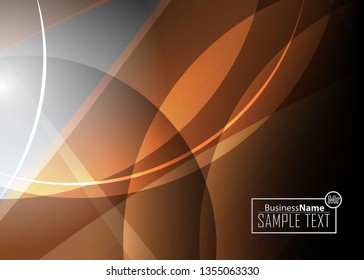 Orange black Modern poster. Orange black background with banner design. Black background trendy illustration. Web design template. Bright orange summer vintage background. Trendy texture summer design