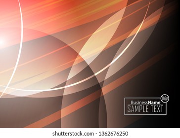 Orange black Modern poster. Orange black background with banner design. Black background trendy illustration. Web design template. Bright orange summer vintage background. Trendy texture summer design