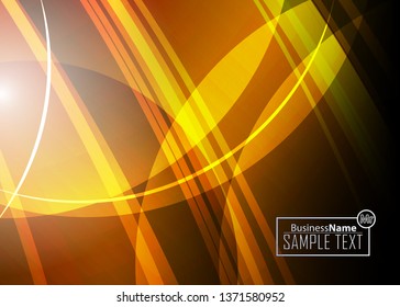 Orange black Modern poster. Orange black background with banner design. Black background trendy illustration. Web design template. Bright orange summer vintage background. Trendy texture summer design