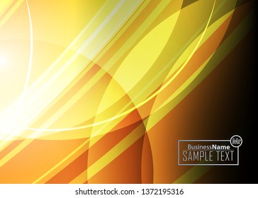 Orange black Modern poster. Orange black background with banner design. Black background trendy illustration. Web design template. Bright orange summer vintage background. Trendy texture summer design