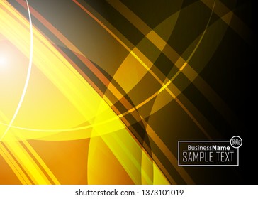 Orange black Modern poster. Orange black background with banner design. Black background trendy illustration. Web design template. Bright orange summer vintage background. Trendy texture summer design