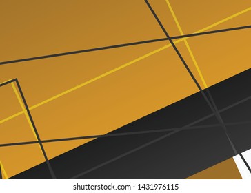 Orange black Modern poster. Orange black background with banner design. Black background trendy illustration. Web design template. Bright orange summer vintage background. Trendy texture summer design