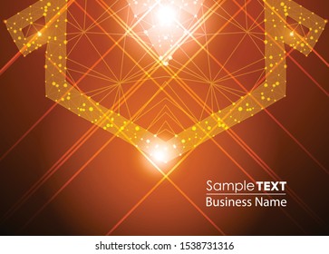 Orange black Modern poster. Orange black background with banner design. Black background trendy illustration. Web design template. Bright orange summer vintage background. Trendy texture summer design