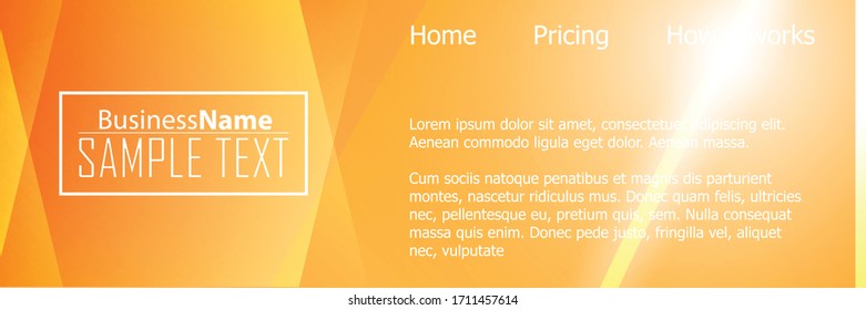 Orange schwarz Modernes Poster. orangefarbener schwarzer Hintergrund mit Bannerdesign. Schwarze Hintergrund, trendige Illustration. Webdesign-Vorlage. Hell orangefarbener sommerlicher Hintergrund. Trenddesign im Sommer