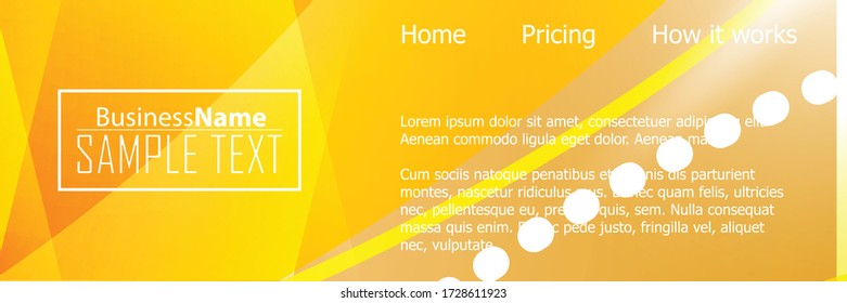 Orange black Modern poster. Orange black background with banner design. Black background trendy illustration. Web design template. Bright orange summer vintage background. Trendy texture summer design