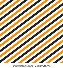 Patrón de línea oblicua naranja y negra. patrón impecable. fondo de mosaico Elementos decorativos, baldosas de suelo, baldosas de pared, envoltura de regalo, papel decorativo.