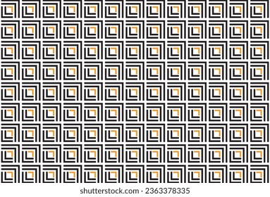 cuadrado negro anaranjado utilizado como fondo Tile suelo de pared ropa de pared tapicería patrón de papel de pared sobre la mesa suelas zapatos calcetines sombreros bolsos de pulsera corbatas guantes