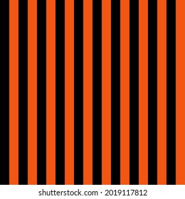 Orange black stripes seamless pattern. Vector illustration.	