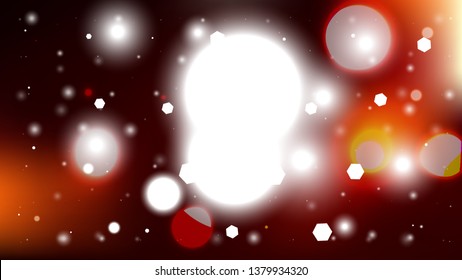 Orange Black and White Defocused Background