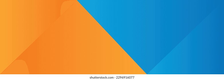 orangefarbener abstrakter Banner-Hintergrund