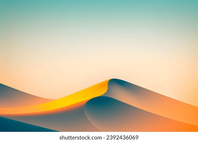 Orange Blue Background, Abstract geometric background with liquid shapes. Vector illustration.