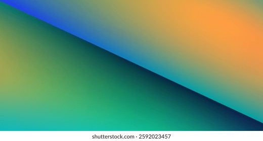 Orange blue and black background,  Abstract geometric background with liquid shapes. Vector illustration.