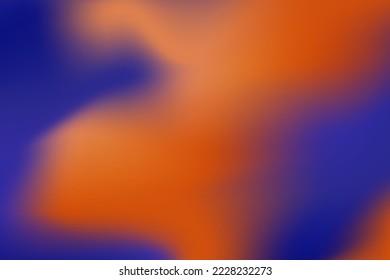 Fondo de degradado de color naranja y azul. Ilustración vectorial. EPS 10.