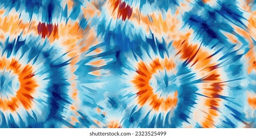 orange and blue Fabric Tie Dye Pattern Ink , colorful tie dye pattern abstract background.
Tie Dye two Tone Clouds . Shibori, tie dye, abstract batik brush seamless and repeat pattern design
