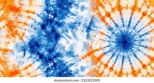 orange and blue Fabric Tie Dye Pattern Ink , colorful tie dye pattern abstract background.
Tie Dye two Tone Clouds . Shibori, tie dye, abstract batik brush seamless and repeat pattern design
