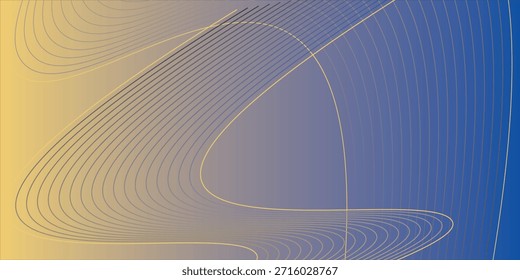 orangefarbener und blauer Farbverlauf-Hintergrund, heller Abstrakt mit subtiler Textur. Benötigt eine fließende und beruhigende Ästhetik. Wellenlinien. Vektor-EPS.