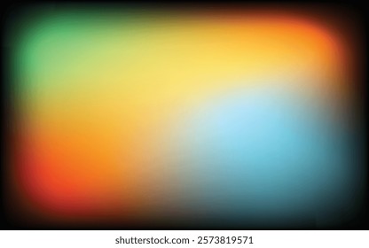 Orange, Blue gradient background, social media, post design background, restaurant background, High resolution, social media background, vector, Landscape.
