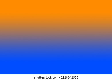 Orange and blue gradient colored background
