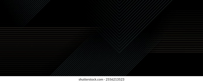 Orange blue minimal lines abstract futuristic tech background. Vector digital art design