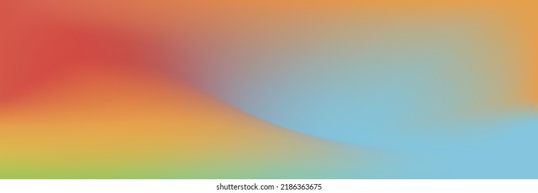 Orange Blue Red Smooth Pastel Gradient Backdrop. Liquid Fluid Flow Vibrant Yellow Watercolor Wallpaper. Purple Violet Curve Bright Rainbow Smooth Surface. Motion Wavy Blurry Green Gradient Mesh.