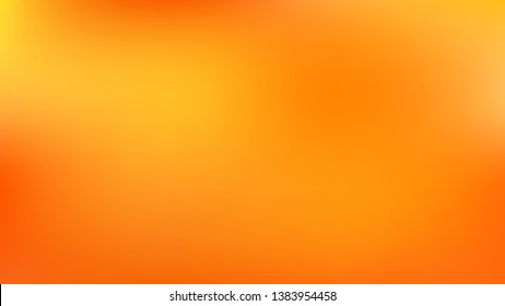 Orange Blurred Background Vector Image