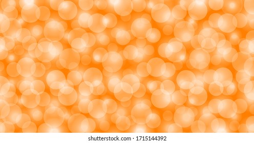bokeh naranja abstracto para fondo
