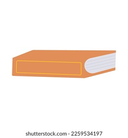 orange book library closed icon