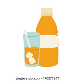 orange bottle juice