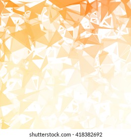 Orange Break Mosaic Background, Creative Design Templates