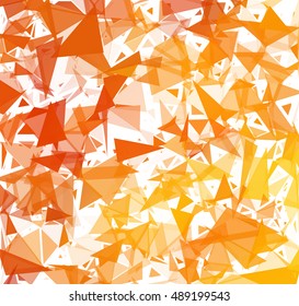 Orange Break Mosaic Background, Creative Design Templates