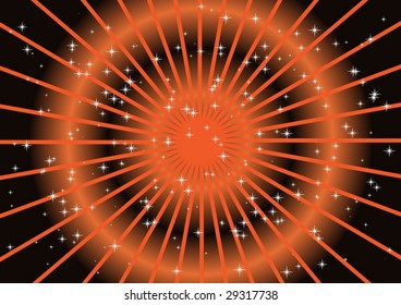Orange and brown background