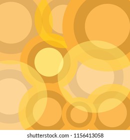 orange and brown circle abstract background