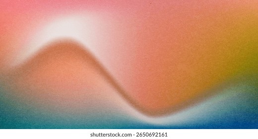 Orange brown red sunset effect blur   Noise intensive Holographic blend blurred smooth transitions tone empty presentation design   futuristic minimal modern luxury premium unique