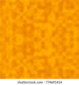 orange brown retro 70ties irregular blurred dots pattern, vector illustration