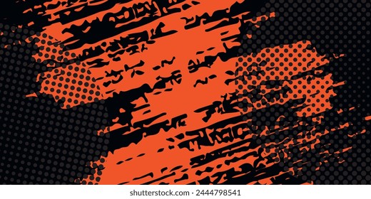 Fondo de pincel naranja para Anuncio, Fondo de pantalla, Anuncio de ventas y póster