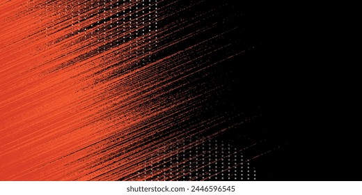 Orangefarbener Pinselhintergrund für Banner, Bildschirmhintergrund, Banner und Poster