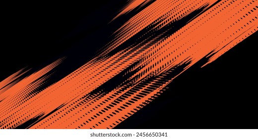 Orange brush background for banner, wallpaper, sales banner and poster